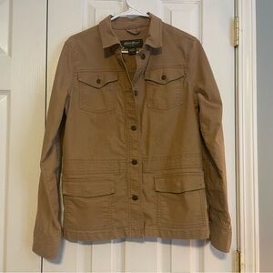 Eddie Bauer Light Brown Utility Jacket